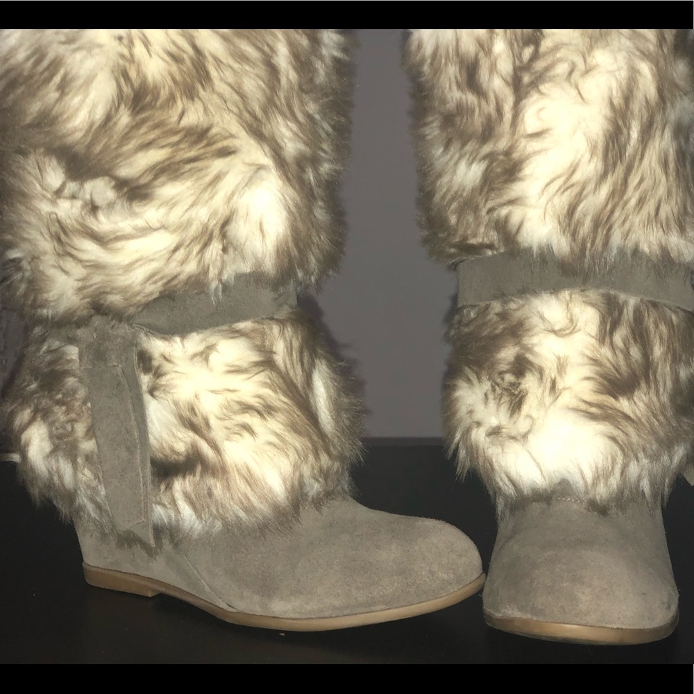BCBGeneration Faux Fur Bootie